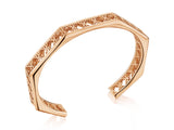 Ti Cane Cuff Bracelet, 18K Rose Gold