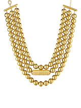 Collier Triple Beads