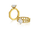 Doudou Chéri Engagement Ring, 18K Yellow Gold